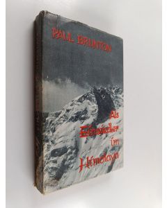Kirjailijan Paul Brunton käytetty kirja Als Einsiedler im Himalaya : ein Tagebuch