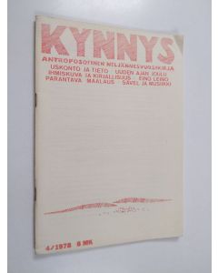 käytetty teos Kynnys 4/1978 : Antroposofinen aikakauslehti