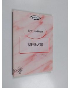 Kirjailijan Eero Suvilehto käytetty kirja Esperanto