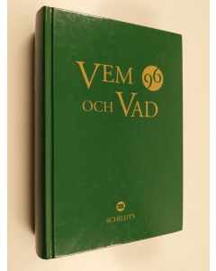 Kirjailijan Henrik Ekberg käytetty kirja Vem och vad? : biografisk handbok 1996