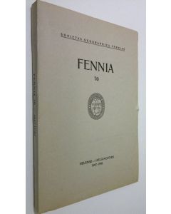 käytetty kirja Fennia 70 (lukematon)