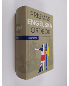 Kirjailijan Arne Blom käytetty kirja Prismas engelska ordbok : engelsk-svensk/svensk-engelsk