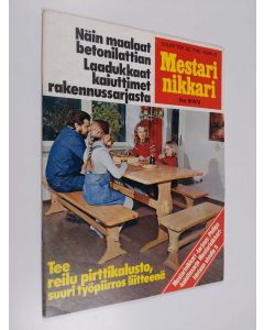 käytetty teos Suuri Tee Se Itse- kerho : Mestarinikkari n:o 9/1978