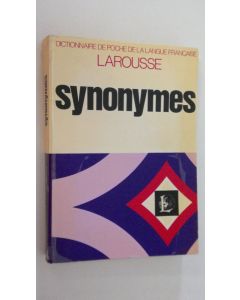 Kirjailijan Emile Genouvrier käytetty kirja Nouveau dictionnaire des synonymes