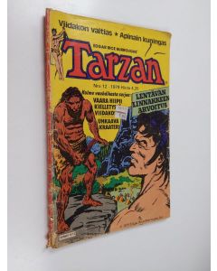 Kirjailijan Edgar Rice Burroughs käytetty teos Tarzan 12/1979