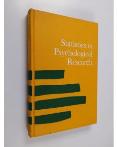 Kirjailijan William S. Ray käytetty kirja Statistics in psychological research