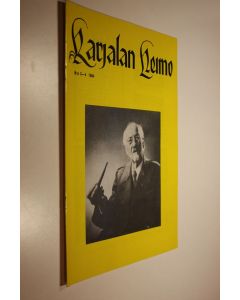 käytetty teos Karjalan heimo n:o 3-4/1984