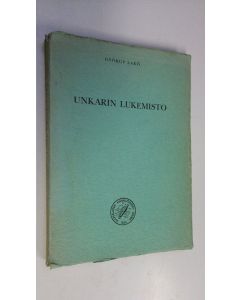 Tekijän György Lako  käytetty kirja Unkarin lukemisto