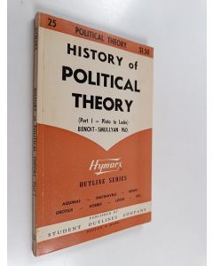 Kirjailijan George H. Sabine käytetty kirja A history of political theory