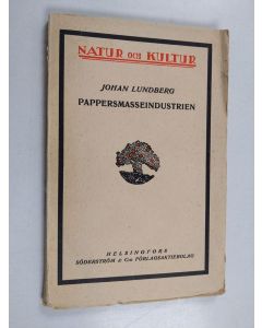 Kirjailijan Johan Lundberg käytetty kirja Pappersmasseindustrien