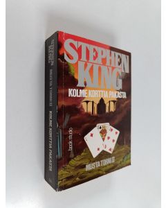 Kirjailijan Stephen King käytetty kirja Kolme korttia pakasta