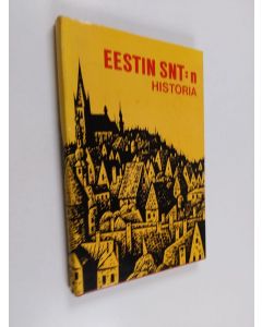 Kirjailijan Juhan Kahk käytetty kirja Eestin SNT:n historia