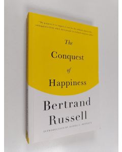 Kirjailijan Bertrand Russell käytetty kirja The Conquest of Happiness