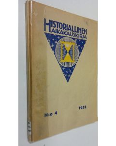 käytetty kirja Historiallinen aikakauskirja 1,4/1952