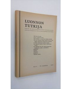 käytetty teos Luonnon tutkija vuosikerta 1955