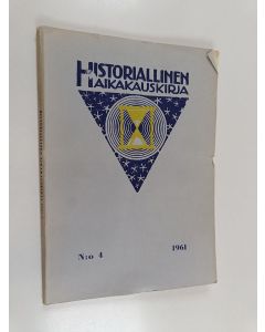 käytetty kirja Historiallinen aikakauskirja 4/1961
