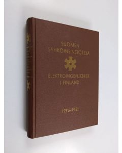 käytetty kirja Suomen sähköinsinööriliitto r. y. Matrikkeli = Finlands elektroingenjörsförbund r. f. Matrikel : 1926-1951