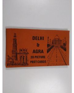 käytetty kirja Delhi & Agra : 20 picture post cards