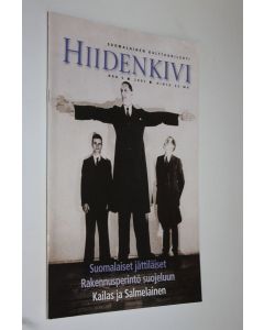 käytetty teos Hiidenkivi 5/2001 : suomalainen kulttuurilehti