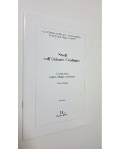 Kirjailijan Vito A. Sirago käytetty teos Studi sull'Oriente Cristiano 14,1 :  La citta antica origine, sviluppo e decadenza