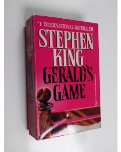 Kirjailijan Stephen King käytetty kirja Gerald's game