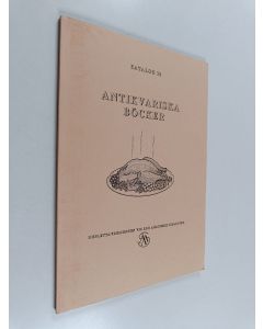 käytetty kirja Antikvariska böcker : Katalog 12