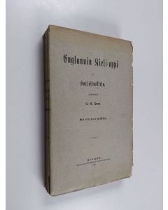 Kirjailijan Carl Gustaf Swan käytetty kirja Englannin kieli-oppi ja harjoituskirja