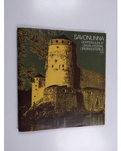 käytetty kirja Savonlinna Oopperajuhlat 1975
