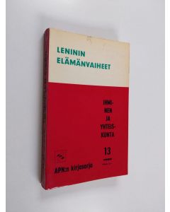 Kirjailijan N. K. Krupskaja käytetty kirja Muistelmia Leninistä / Leninin elämänvaiheet