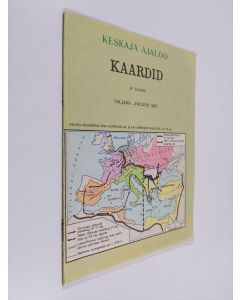 käytetty teos Keskaja ajaloo Kaardid VI klassile - Tallinn "Valgus" 1987