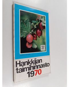 käytetty kirja Hankkijan taimihinnasto 1970