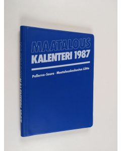 käytetty kirja maatalous kalenteri 1987