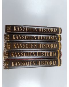 Kirjailijan Carl Grimberg käytetty kirja Kansojen historia 1-5