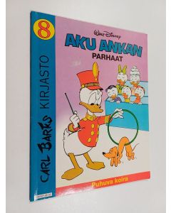 Kirjailijan Walt Disney & Carl Barks käytetty kirja Puhuva koira