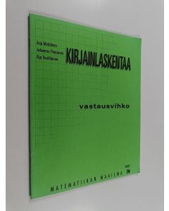 Kirjailijan Arja Metiäinen käytetty teos Kirjainlaskentaa : vastausvihko