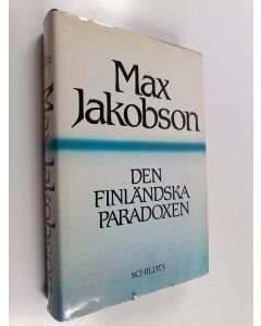 Kirjailijan Max Jakobson käytetty kirja Den finländska paradoxen : linjer i Finlands utrikespolitik 1953-1965