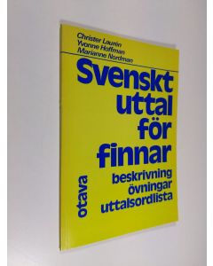 Kirjailijan Christer Lauren käytetty kirja Svenskt uttal för finnar : beskrivning, övningar, uttalsordlista