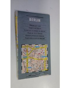 käytetty teos Berlin city map = Stadtplan Berlin = Plano de la Ciudad de Berlin = Plan de ville Berlin = Stadtsplattegrond Berlijn = Pianta della citta di berlino