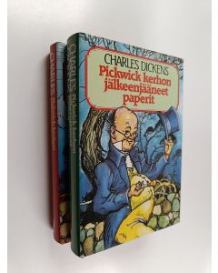 Kirjailijan Charles Dickens käytetty kirja Pickwick-kerhon jälkeenjääneet paperit 1-2