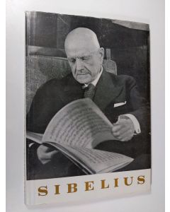 Kirjailijan Jean Sibelius käytetty kirja Käsikirjoituksia manuskript = manuscripts (numeroitu)