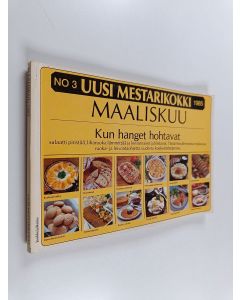 käytetty kirja Uusi mestarikokki maaliskuu 1985