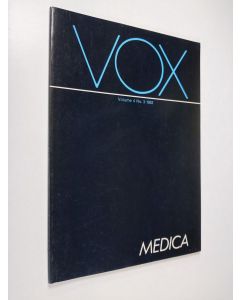 käytetty kirja VOX volume 4 - 3/1982