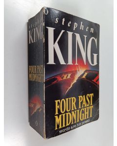 Kirjailijan Stephen King käytetty kirja Four past midnight