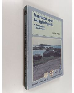 Kirjailijan Kaj-Erik Löfgren käytetty kirja Saariston opas 1 : Suomenlahti =  = Skärgårdsguide 1 : Finska viken