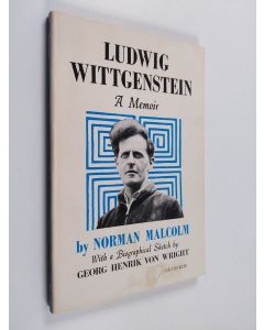 Kirjailijan Norman Malcolm & Georg Henrik Wright käytetty kirja Ludwig Wittgenstein - A Memoir