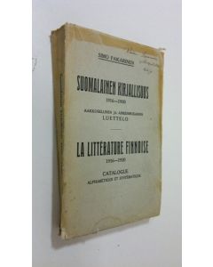 Kirjailijan Simo Pakarinen käytetty kirja Suomalaisen Kirjallisuuden Seuran toimituksia 57 osa, 9. lisävihko : Suomalainen kirjallisuus 1916--1920 : aakkosellinen ja aineenmukainen luettelo = La litterature finnoise 1916-1920 : cataloque alphabetique et s