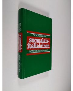 Kirjailijan Giorgio Colussi käytetty kirja Suomalais-italialainen opiskelusanakirja = Dizionario finlandese-italiano per studenti