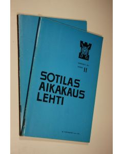 käytetty teos Sotilasaikakauslehti nro 10-11/1974 : Upseeriliiton julkaisu