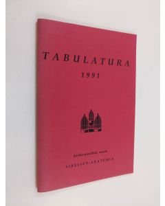 käytetty teos Tabulatura 1991 : kirkkomusiikin osasto