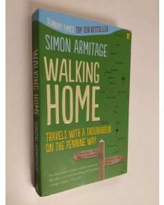 Kirjailijan Simon Armitage käytetty kirja Walking home